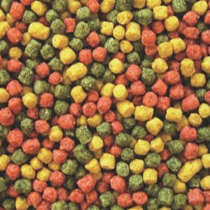Profi Futter Mix rot/grün/gelb Ø 3 mm