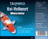 Tripond Koi Vollwert Winterfutter Ø 5mm - sinkend